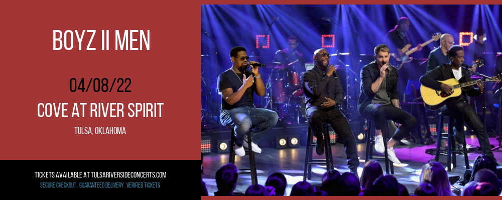 Boyz II Men at Cove At River Spirit tickets Boyz II Men at Cove At River Spirit