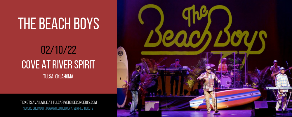 The Beach Boys at Cove At River Spirit tickets The Beach Boys at Cove At River Spirit