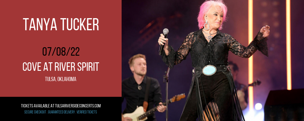 Tanya Tucker at Cove At River Spirit tickets Tanya Tucker at Cove At River Spirit