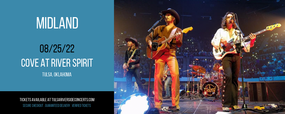Midland at Cove At River Spirit tickets Midland at Cove At River Spirit