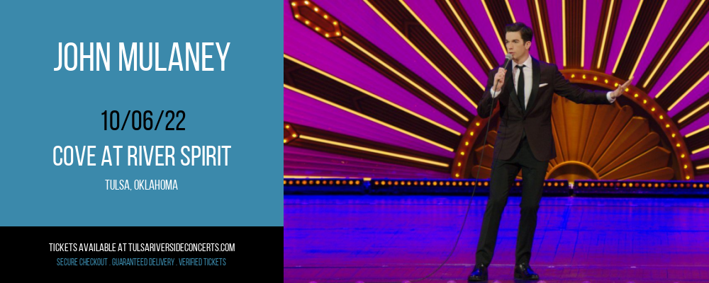 John Mulaney at Cove At River Spirit tickets John Mulaney at Cove At River Spirit