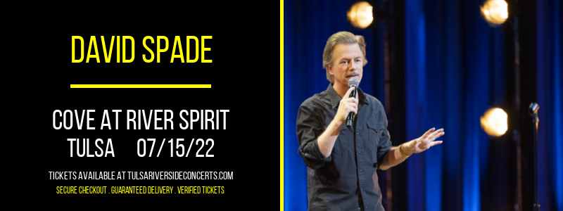 David Spade at Cove At River Spirit tickets David Spade at Cove At River Spirit