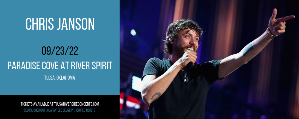 Chris Janson at Cove At River Spirit tickets Chris Janson at Cove At River Spirit