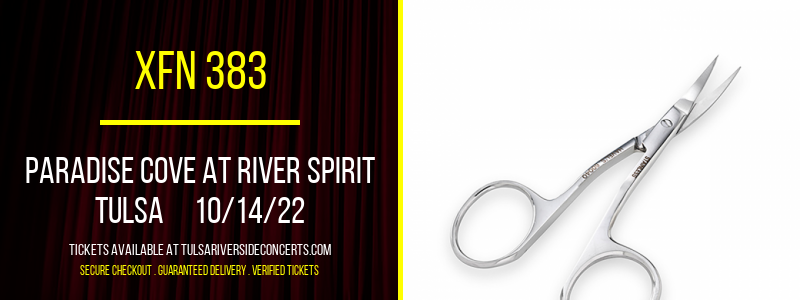 XFN 383 at Cove At River Spirit tickets XFN 383 at Cove At River Spirit
