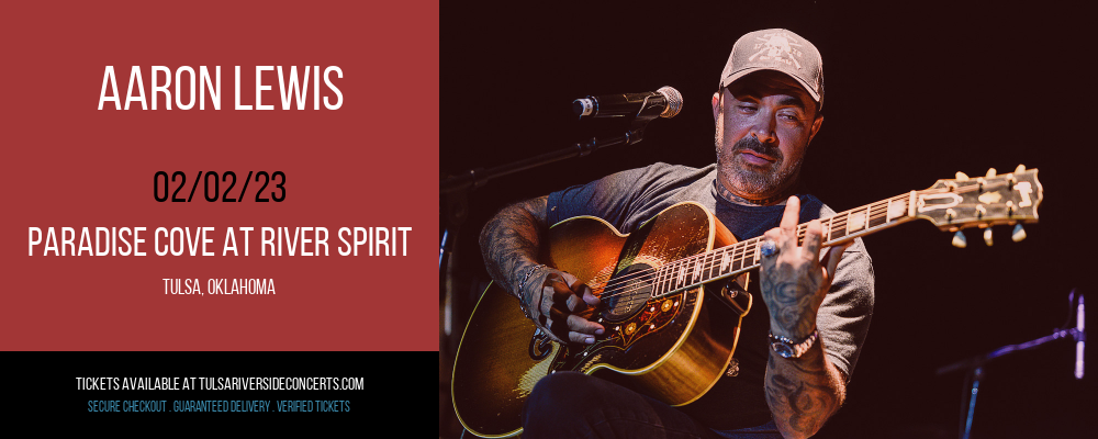 Aaron Lewis at Cove At River Spirit