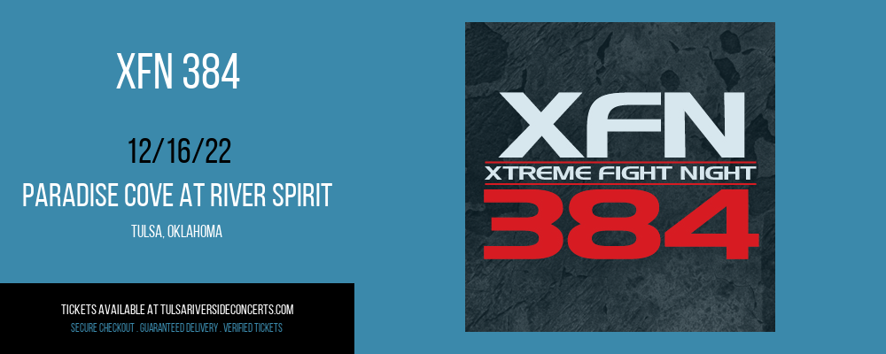 XFN 384 at Cove At River Spirit tickets XFN 384 at Cove At River Spirit