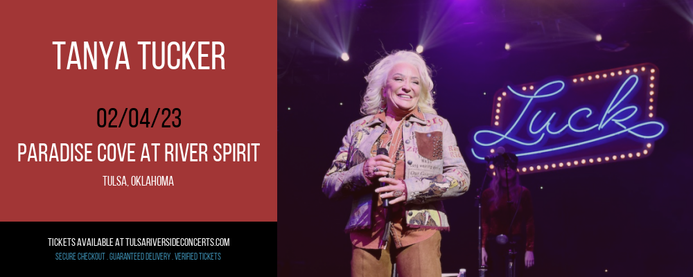 Tanya Tucker at Cove At River Spirit tickets Tanya Tucker at Cove At River Spirit