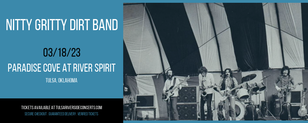 Nitty Gritty Dirt Band at Cove At River Spirit tickets Nitty Gritty Dirt Band at Cove At River Spirit