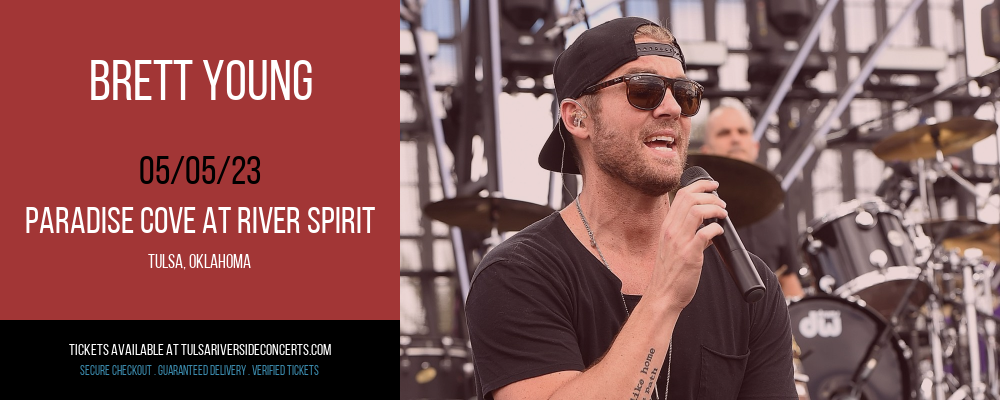 Brett Young at Cove At River Spirit tickets Brett Young at Cove At River Spirit