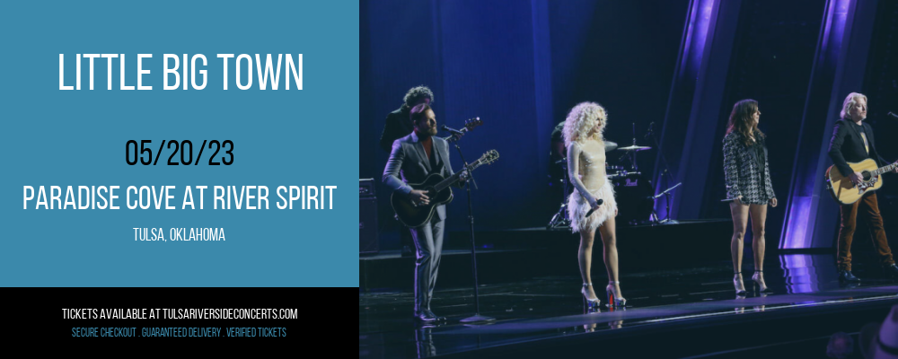 Little Big Town at Cove At River Spirit tickets Little Big Town at Cove At River Spirit