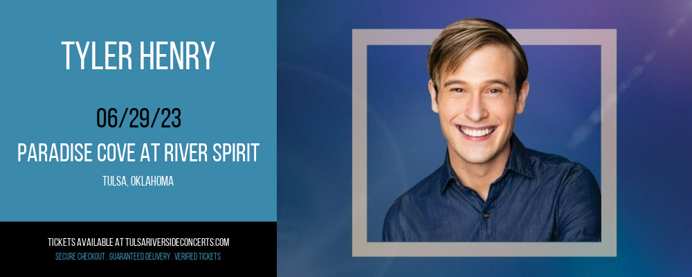 Tyler Henry at Cove At River Spirit tickets Tyler Henry at Cove At River Spirit
