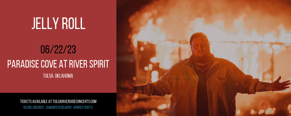 Jelly Roll at Cove At River Spirit tickets Jelly Roll at Cove At River Spirit