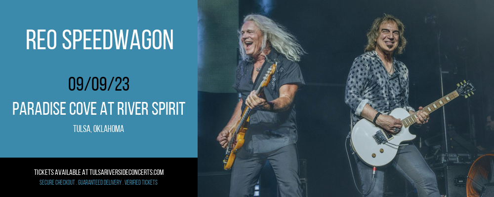 REO Speedwagon at Cove At River Spirit tickets REO Speedwagon at Cove At River Spirit