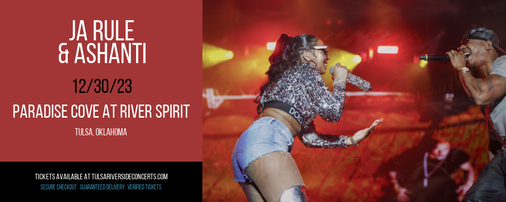 Ja Rule & Ashanti at Paradise Cove At River Spirit