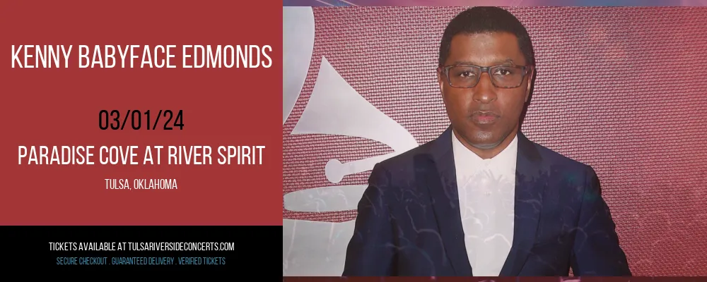 Kenny Babyface Edmonds at Paradise Cove At River Spirit