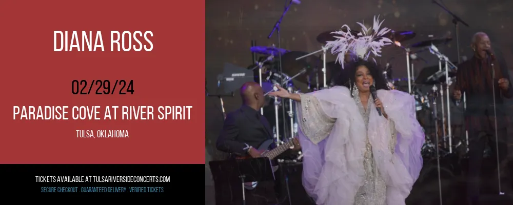 Diana Ross at Paradise Cove At River Spirit