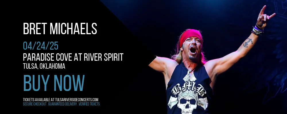 Bret Michaels at Paradise Cove At River Spirit