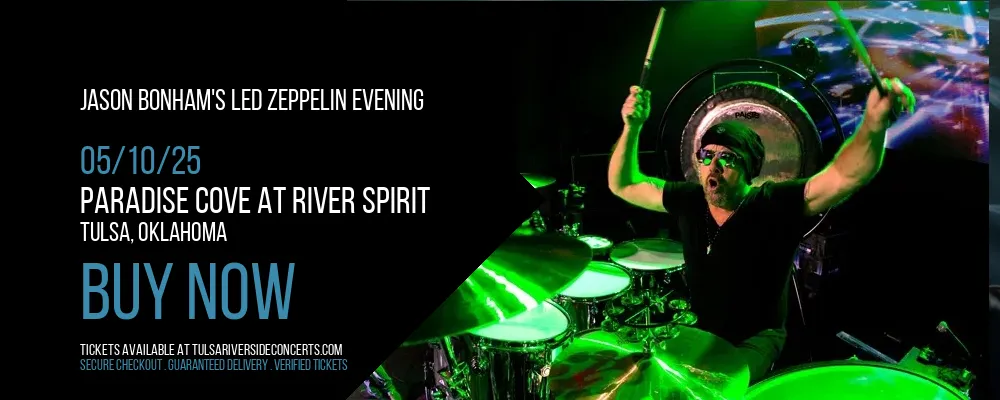 Jason Bonham's Led Zeppelin Evening at Paradise Cove At River Spirit