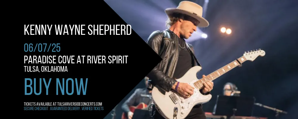 Kenny Wayne Shepherd at Paradise Cove At River Spirit