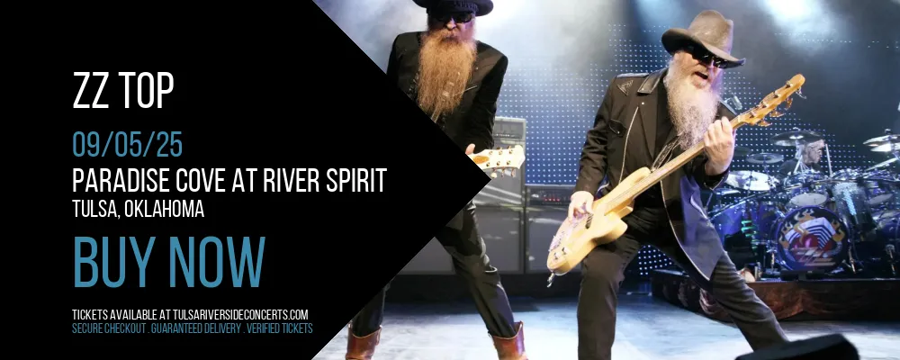 ZZ Top at Paradise Cove At River Spirit