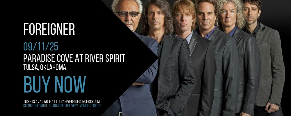 Foreigner at Paradise Cove At River Spirit