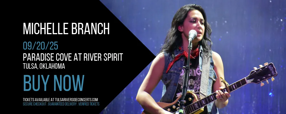 Michelle Branch at Paradise Cove At River Spirit