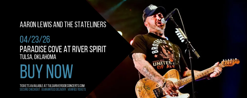 Aaron Lewis and the Stateliners at Paradise Cove At River Spirit