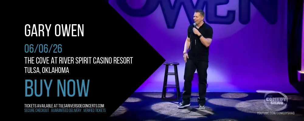 Gary Owen at The Cove At River Spirit Casino Resort