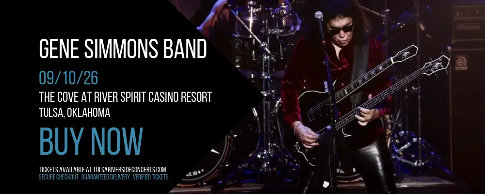 Gene Simmons Band at The Cove At River Spirit Casino Resort